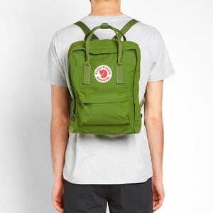 Lightly Used Leaf Green Fjallraven Kanken Backpack